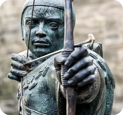 Statue de Robin des Bois